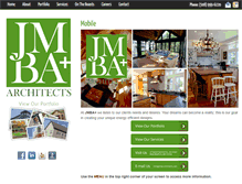 Tablet Screenshot of jmba-architects.com